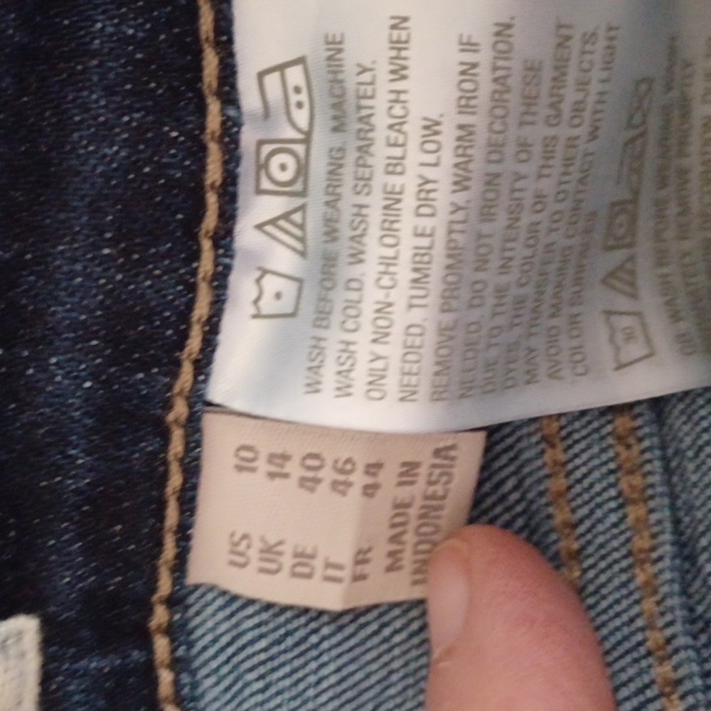 LOGO by Lori Goldstein jeans capris womens size 10 - Picture 5 of 8